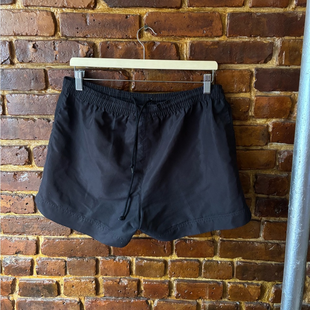 Black Diadora Shorts With drawstring Small